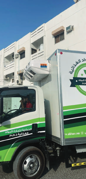 Al Hikaya Food Stuff vehicle branding